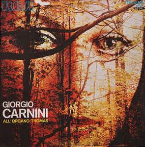 All'Organo Thomas - Vinile LP di Giorgio Carnini