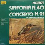 Sinfonia N.40 / Concerto N.21