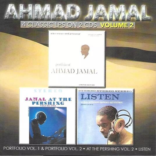 4 Classic LPs On 2 CDs - CD Audio di Ahmad Jamal