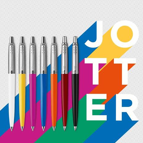 Penna a sfera Parker Jotter M Blu - 3