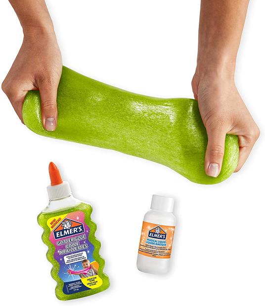 Colla glitterata liquida per Slime Elmer's Verde - 177 ml - 3