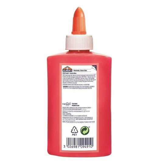 Elmer's Colla Liquida Colore ROSA OPACO. Flacone da 147 ml - 3