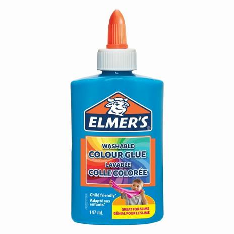 Elmer's Colla Liquida Colore BLU OPACO. Flacone da 147 ml - 5