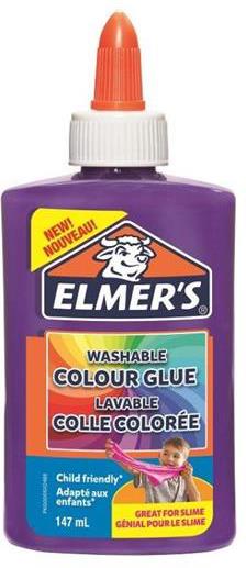 Elmer's Colla Liquida Colore PURPLE OPACO. Flacone da 147 ml - 2