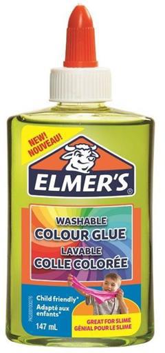 Elmer's Colla Liquida Colore VERDE TRANSLUCIDO. Flacone da 147 ml