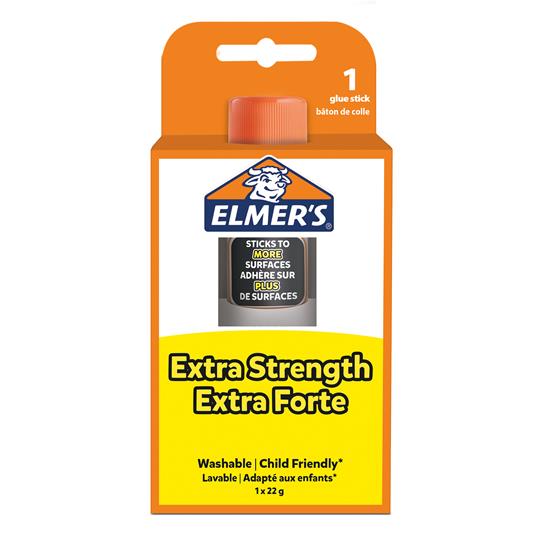 Colla stick Elmer'd Ultra Forte, Per carta, legno, ceramica, tessuti, lavabile e a misura di bambino 22g, 1 pezzo