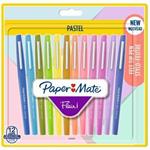 Penna Flair Nylon Pastel punta fibra M 1.1. Confezione da 12
