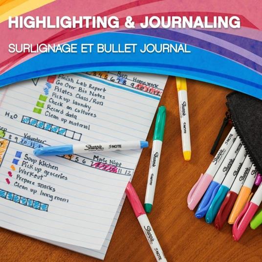 Pennarelli Sharpie S-NOTE in 4 colori - 2