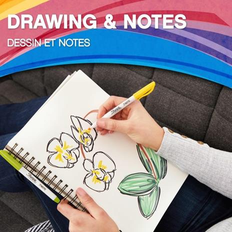 Pennarelli Sharpie S-NOTE in 4 colori - 3