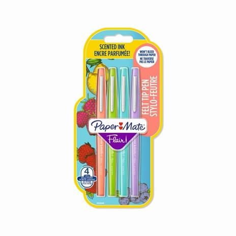 Penna Flair Nylon Scented punta fibra M 1.1. Confezione da 4 - 2