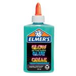 Colla liquida Glow-in-the-Dark di Elmer's,Si illumina al buio, lavabili, colore blu, Ottimo per fare lo slime