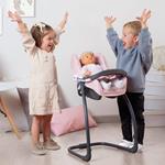 Smoby Seggiolino Auto e Sedia 3 in 1 per Bambole Maxi-Cosi Rosa Chiaro