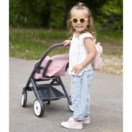Smoby Passeggino Giocattolo Sportivo Bambole Gemelle Maxi-Cosi Rosa - 4