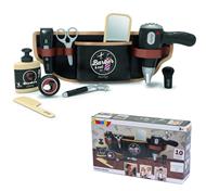 Smoby- barber cintura del barbiere, +3 anni, asciugacapelli elettrico, accessori meccanici