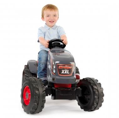 Trattore Stronger Tgm Rosso con Rimorchio - 9