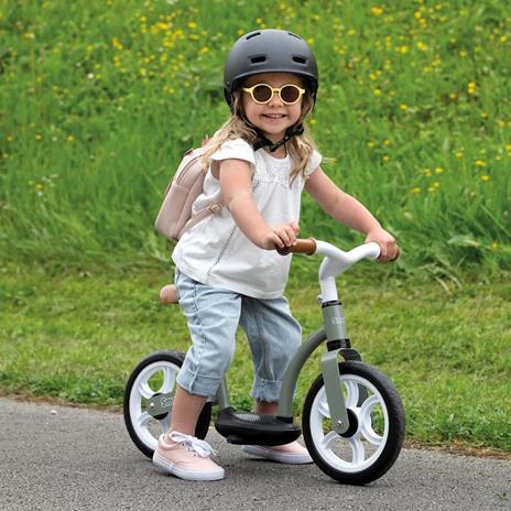 Smoby Bicicletta Didattica per Bambini Comfort Grigia