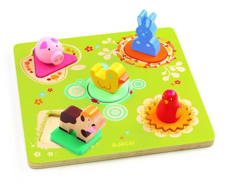Puzzle 3D Duck  friends (DJ01030) - 2