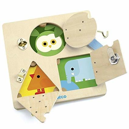 Lock Basic Gioco legno incastro. Djeco DJ06213