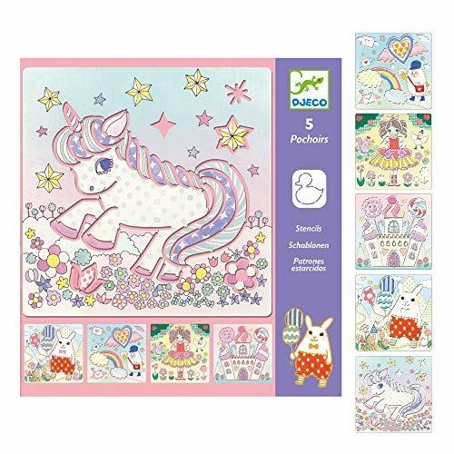 Kawaïland. Adesivi unicorno. Djeco DJ08862