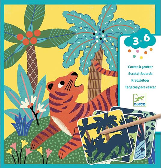 Big animals - Small gifts for littles ones - Scratch cards