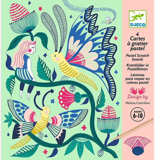 Fantasy garden - Small gifts for older ones - Scratch cards