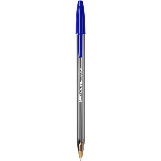 Penna a sfera Bic Cristal large blu punta 1,6 mm. Confezione da 50 - 2