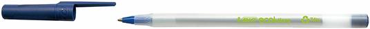 Penna a sfera Bic ECOlution Round Stic blu punta 1 mm - 9