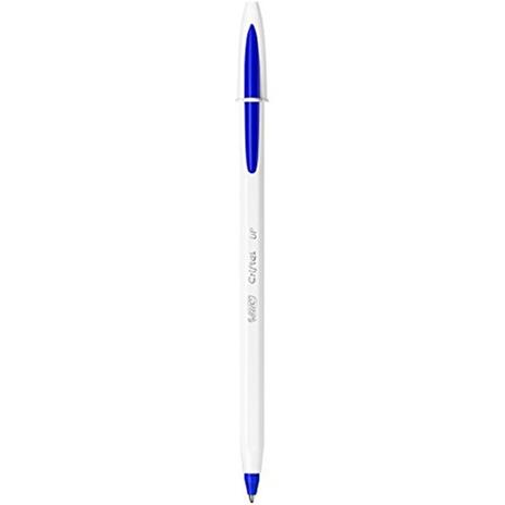 Penna a sfera Bic Cristal Up Blu - 2