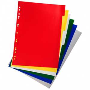 Cartoleria Divisorio in PPL Exacompta a 6 Tacche A4 Exacompta