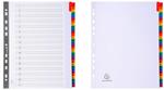 Intercalare Maxi Bianco 31 Tacche Multicolori Numerate