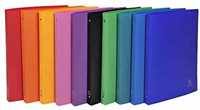 Cartoleria Quaderno ad anelli A4 Exacompta in PPL Opaco 4 anelli Colori Assortiti - 1,5 cm Exacompta