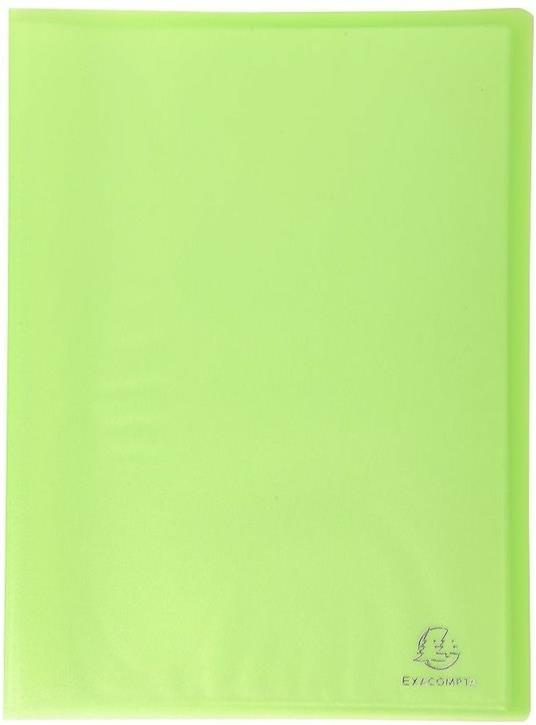 Portalistino A4 Exacompta Chroma da 30 buste Colori Assortiti