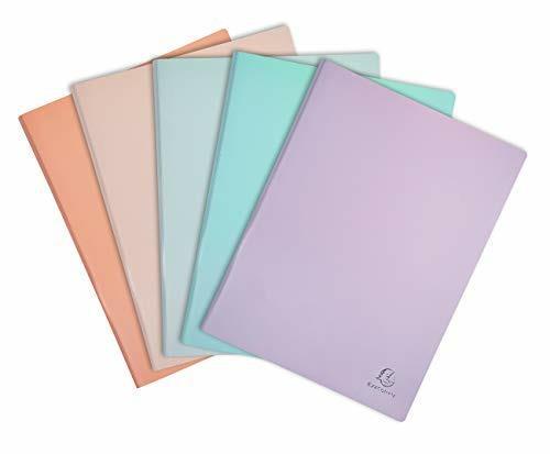 Portalistino A4 Exacompta da 40 buste Colori Assortiti Acquarello