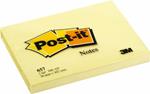 3M Post-it. 100 Foglietti Post-it Colore Giallo Canary 76x102mm
