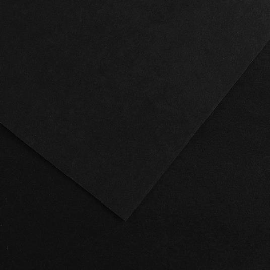 Canson Iris Vivaldi - Carta colorata, formato A3, 29,7 x 42 cm, lotto da 50 185 g/m² A3-29,7 x 42 cm Nero - 2