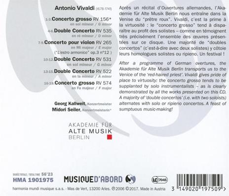 Concerti e concerti grossi - CD Audio di Antonio Vivaldi - 2