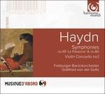 Concerto per Violino N.1 - Sinfonie N.49, N.80 - CD Audio di Franz Joseph Haydn
