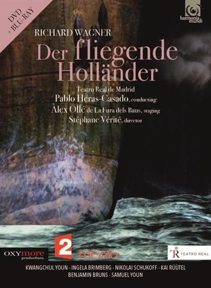 L' olandese volante (DVD + Blu-ray) - DVD + Blu-ray di Richard Wagner,Pablo Heras-Casado