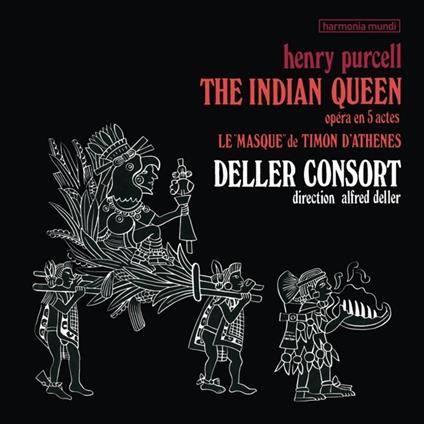 The Indian Queen - Vinile LP di Henry Purcell,Deller Consort,Alfred Deller