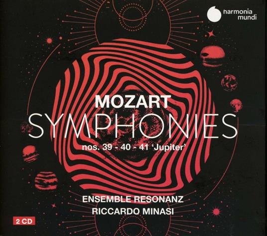 Sinfonie n.39, 40 e 41 - CD Audio di Wolfgang Amadeus Mozart,Riccardo Minasi,Ensemble Resonanz