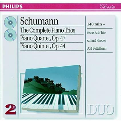 Complete Piano Trio Quartet and Quintet - CD Audio di Robert Schumann