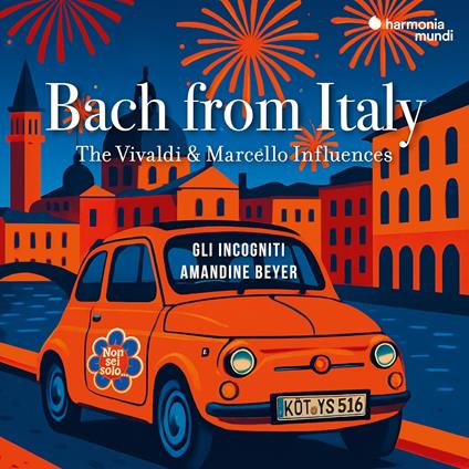 Bach From Italy. The Vivaldi & Marcello - CD Audio di Johann Sebastian Bach,Incogniti
