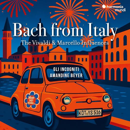 Bach From Italy. The Vivaldi & Marcello - CD Audio di Johann Sebastian Bach,Incogniti