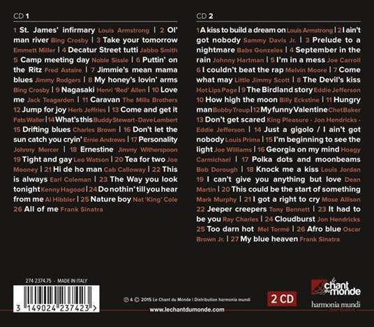 America! Jazz Singers from Armstrong to Sinatra vol.14 - CD Audio di Louis Armstrong,Bing Crosby - 2