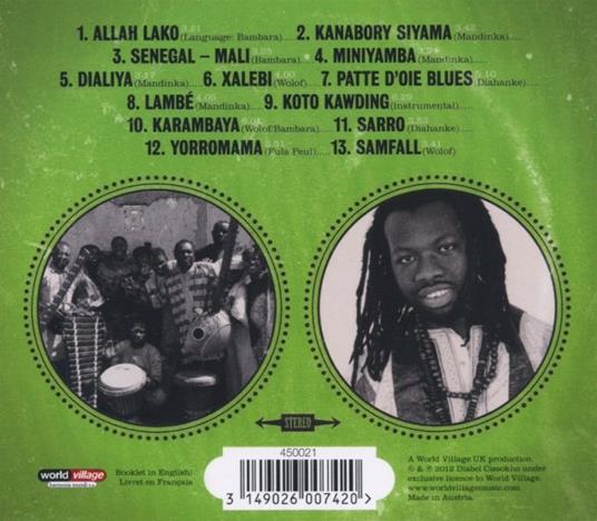 Kanabory Siyama - CD Audio di Diabel Cissokho - 2