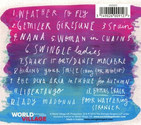 Weather to Fly - CD Audio di Swingle Singers - 2