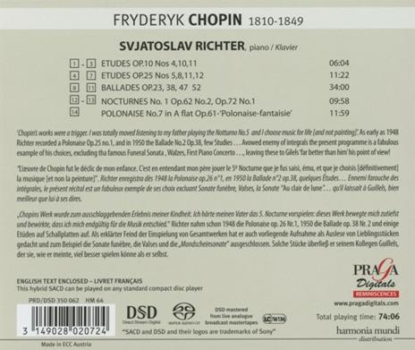 Works for Piano - SuperAudio CD di Frederic Chopin - 2