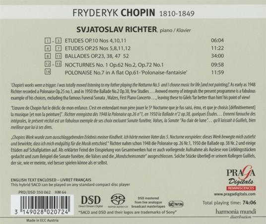 Works for Piano - SuperAudio CD di Frederic Chopin - 2
