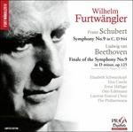 Sinfonia n.9 D944 / Finale della Sinfonia n.9 - CD Audio di Ludwig van Beethoven,Franz Schubert,Wilhelm Furtwängler