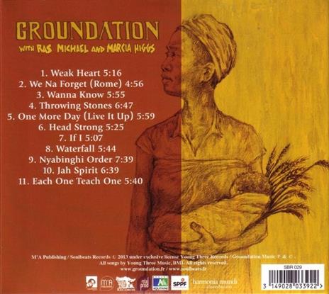 Each One Teach One - CD Audio di Groundation - 2